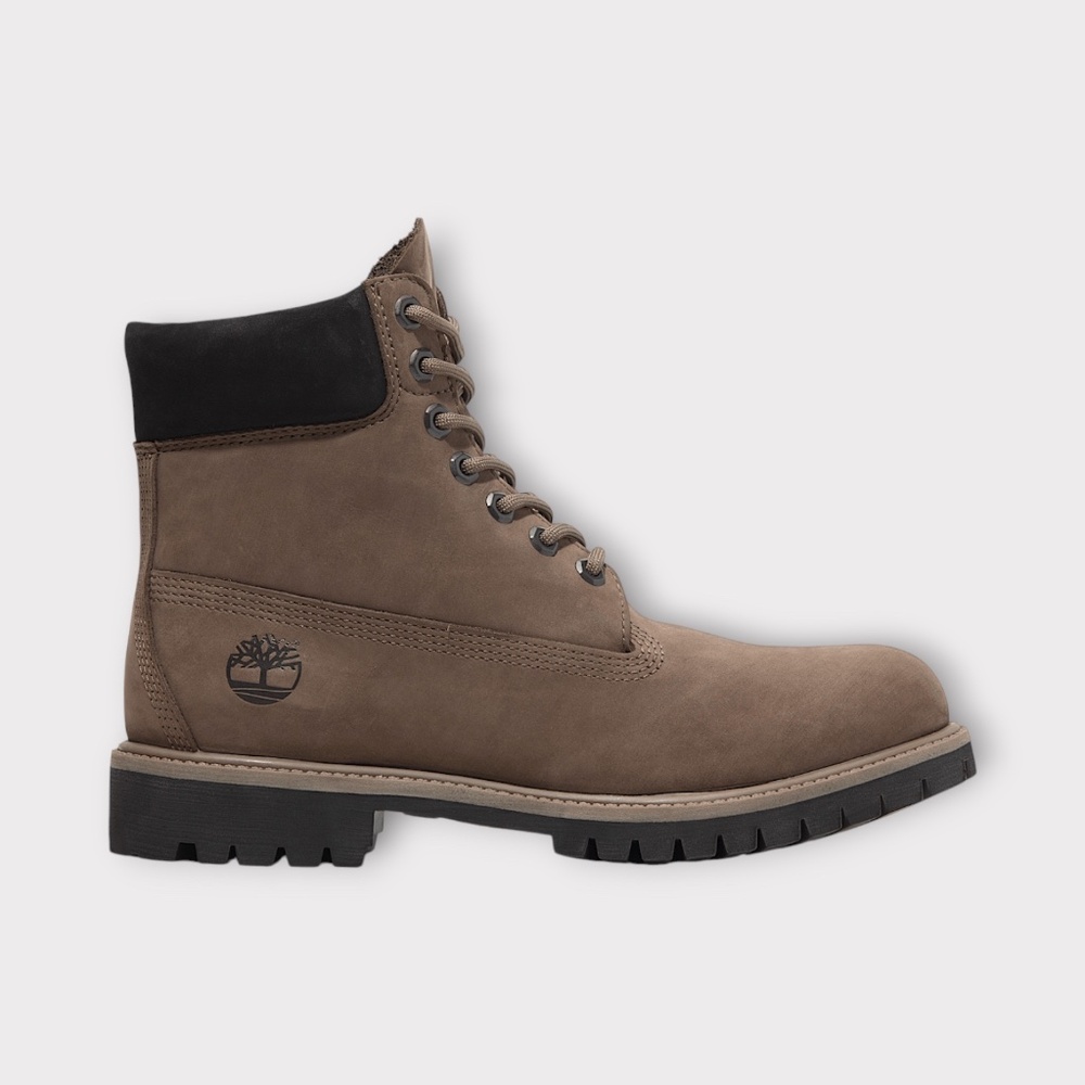 Mens Timberland Premium 6" Lace Up WP Boot, Md Brown Nubuck. TB0A2P6WEM5